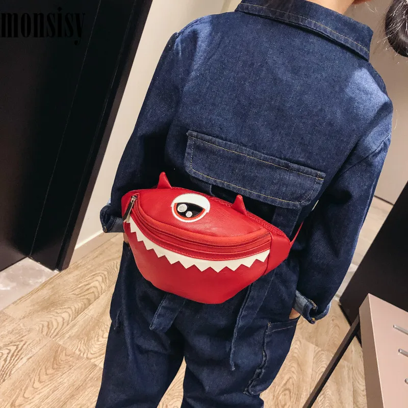 Поясная Сумка Monsisy для детей модная детская сумка кошелек из искусственной кожи