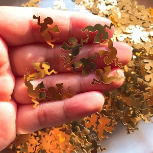 Happy monkey 10 г блестящие ноготки Slime Подвески поставки милые Kawaii дополнение аксессуары DIY спринклеры для пушистой прозрачной слизи