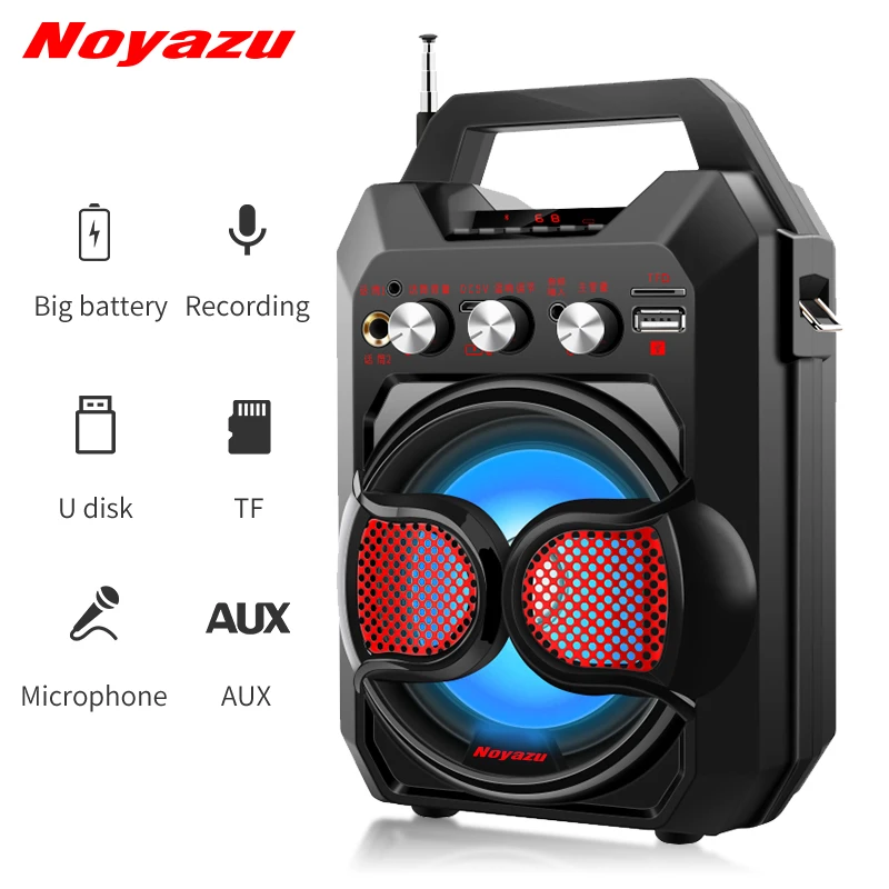 Noyazu K88 высокое мощность Bluetooth громкий динамик беспроводной микрофон усилители