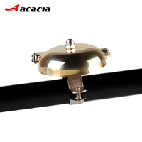 classic golden retro style bicycle copper bell ring mtb road cycling handlebar alarm horn easy installation bike accessories