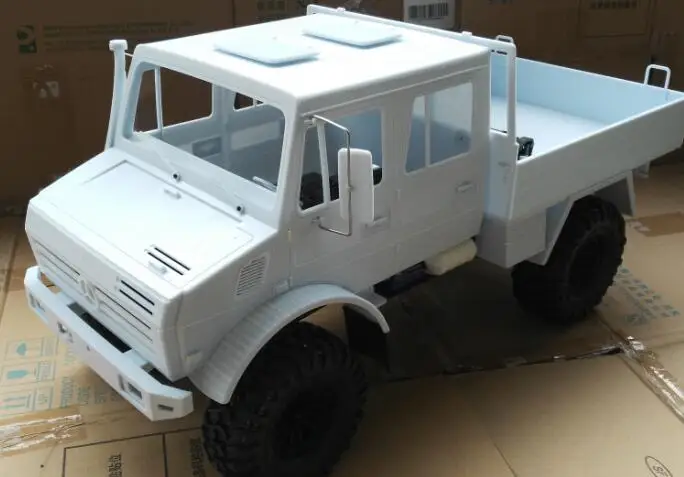 1/10 Unni monk BENZ Неокрашенный Комплект деталей тела для Jraxxas T4 TRX4 Defender D110 Land Rover Rock гусеничный корпус осевой AX90046