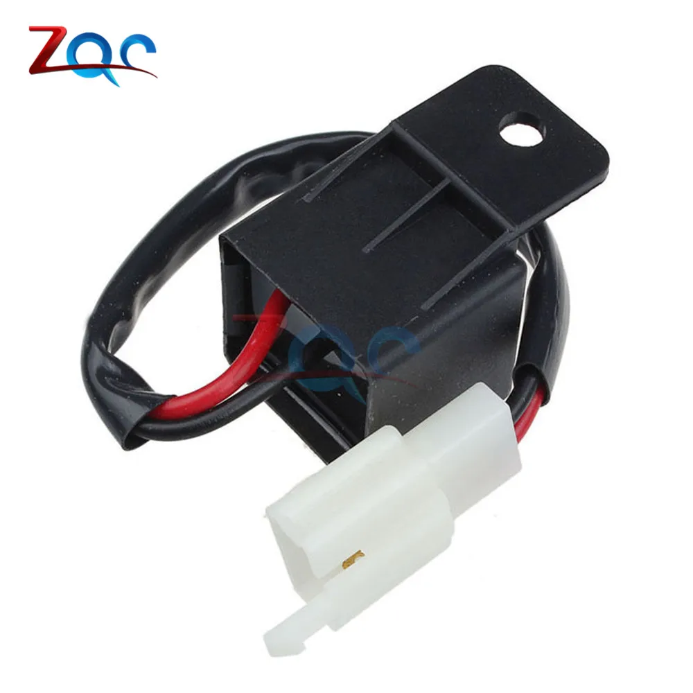 Светодиодный реле-мигалка для указателей поворота на мотоцикл Dependable Fashion, 2 контакта, 12 В, максимальная нагрузка 150 Вт, арт. AP5 LF1-S-PIN.