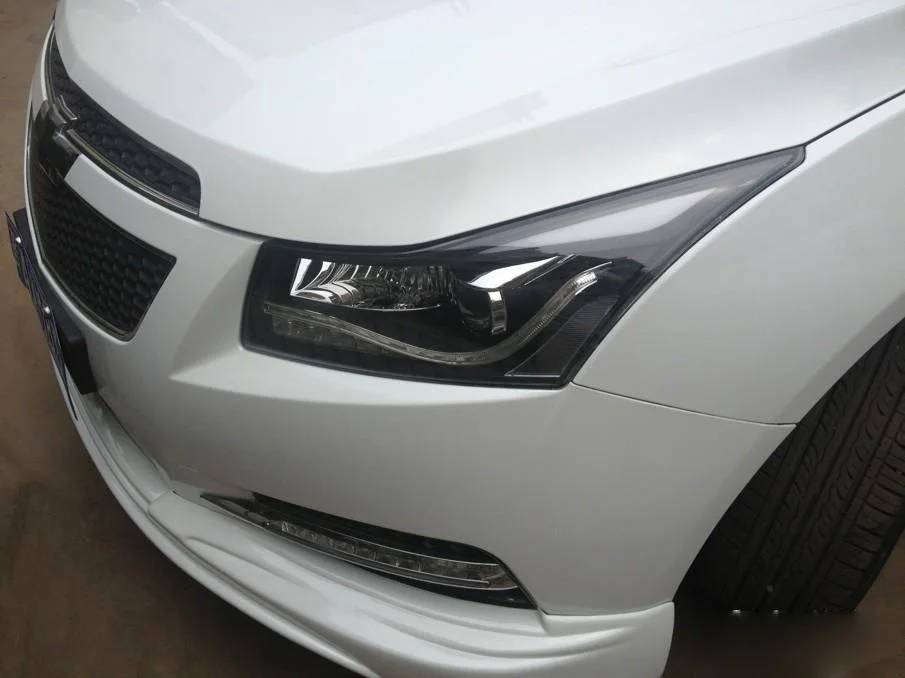 Бампер для chevrolet Cruze фары 2009 2010 2011 2012 2013 DRL биксеноновые линзы HI LO парковочные HID