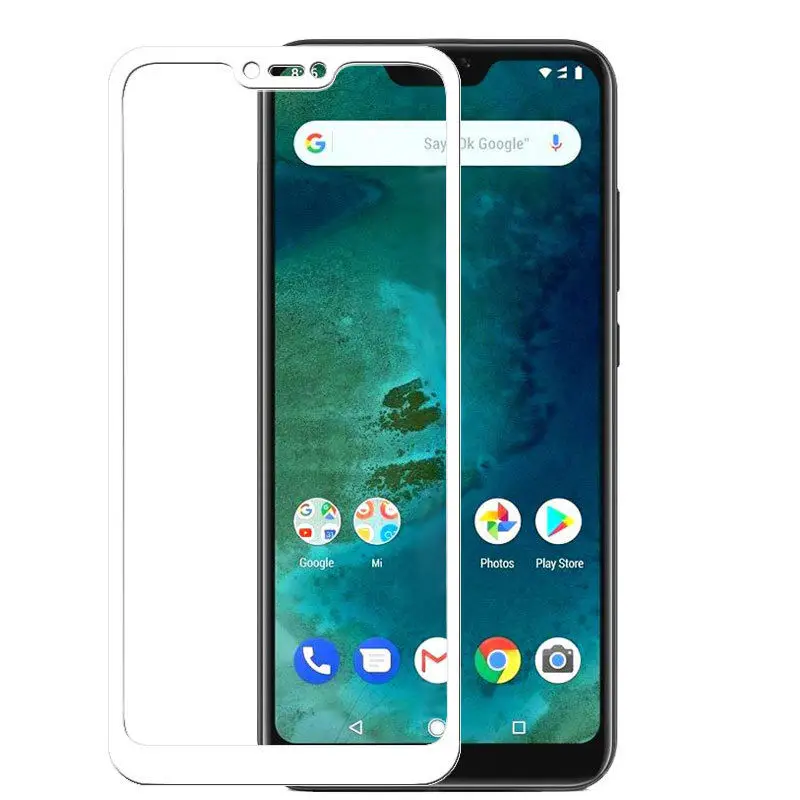 Защитное стекло для xiaomi mi a2 lite 6x 8 9 pocophone f1 ksiomi xiomi mi8 mi9 mia2 poco mia 2 легкая пленка