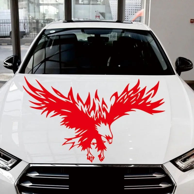 Этикетировочная наклейка Eagle Freedom стилизованная лысая птица США для автомобилей