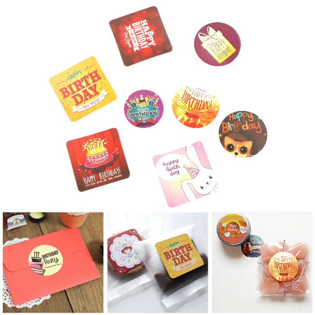 38 шт. милые кавайные наклейки на день рождения корейские японские флаконы для