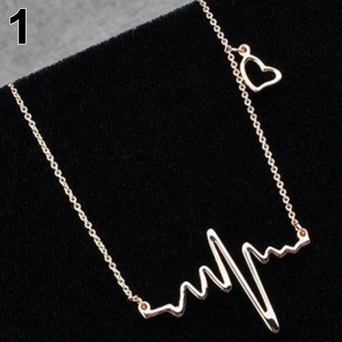 Новинка Женская Heart Beat Подвеска Сеть колье воротник нагрудник ювелирные изделия