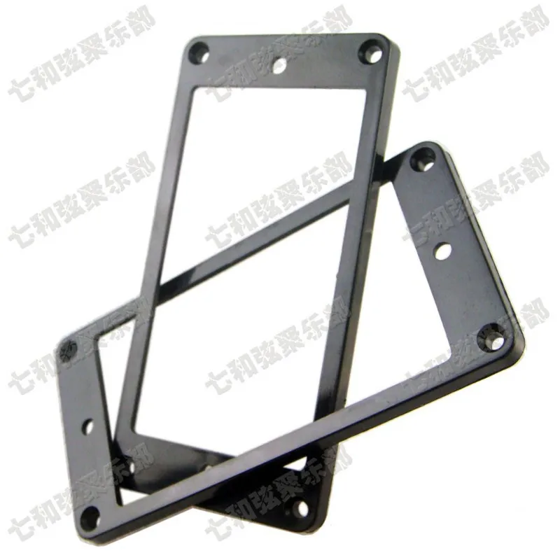 1 пара черных пластиковых плоских колец для электрогитары с хамбакером кольцо