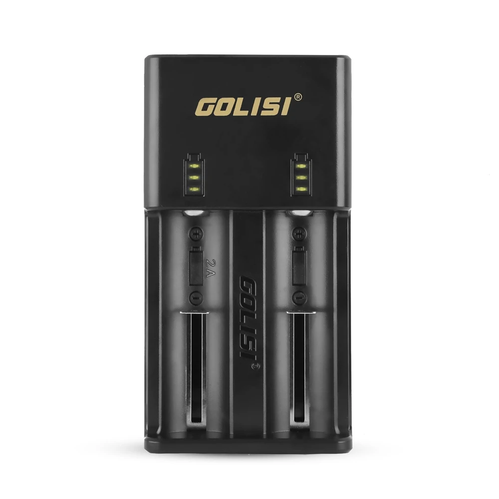 GOLISI O2 O4 интеллектуальное зарядное устройство для аккумуляторов функция внешнего