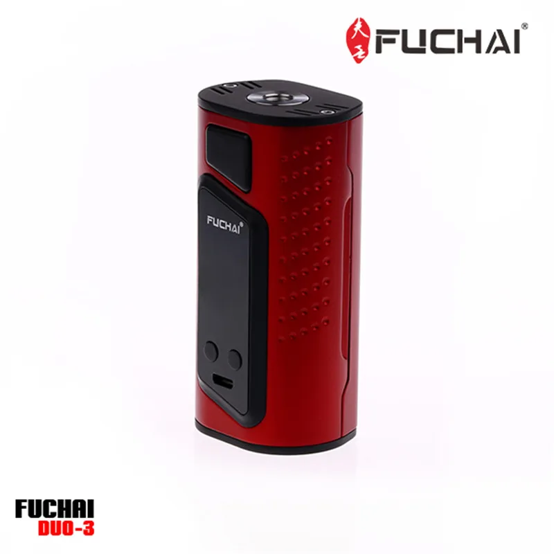 Оригинальный Fuchai Duo 3 мод (2 батареи Слот версия) 175 Вт бокс для электронных сигарет