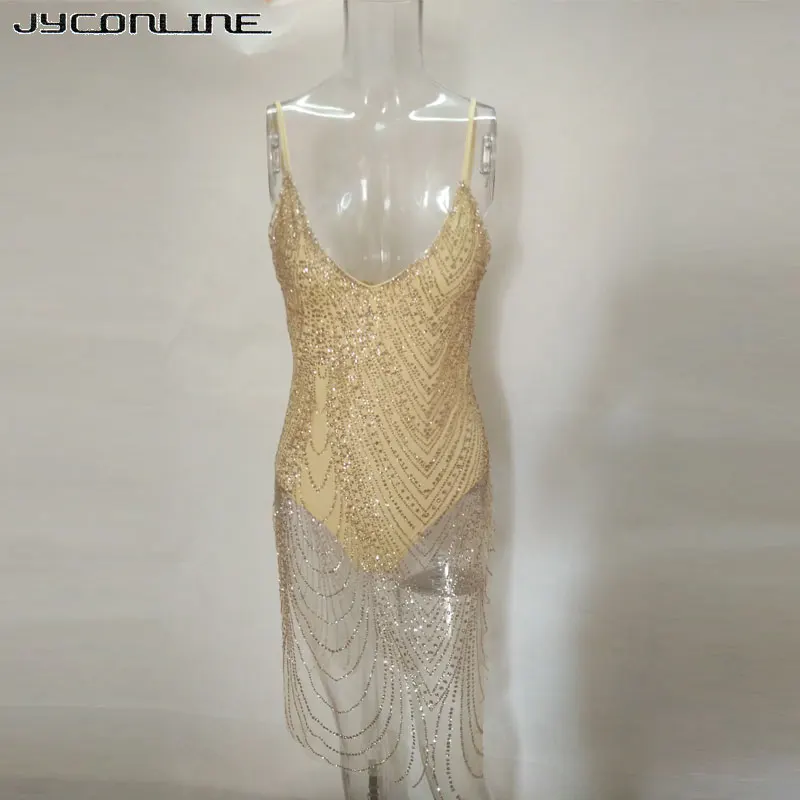 Женское платье с открытой спиной JYConline облегающее вечервечерние на бретелях