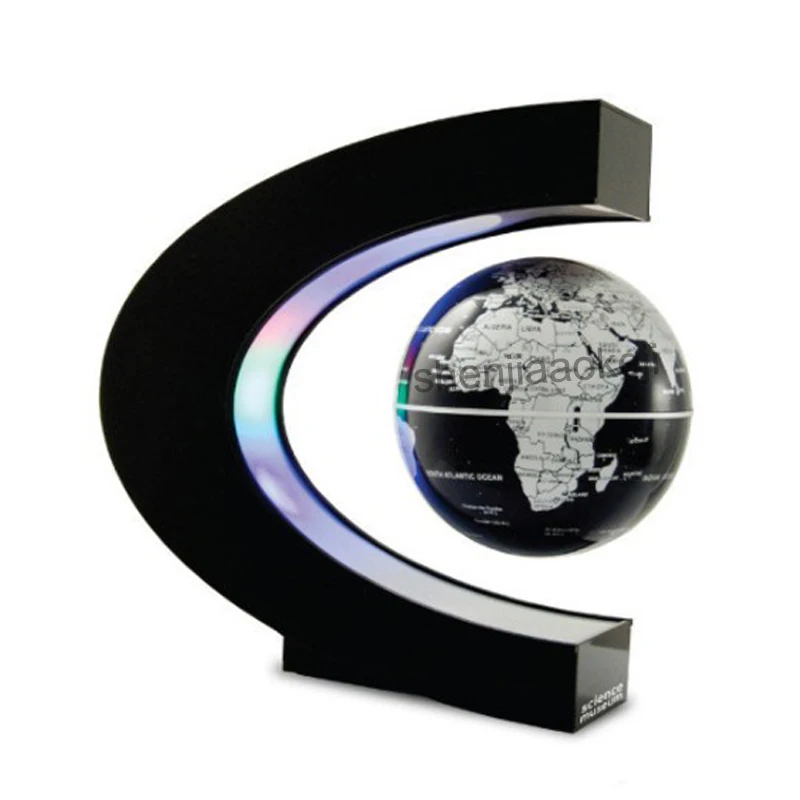 1pc School supplies Magnetic levitation globe Floating Globe World Map teaching resources home Office Desk Decoration | Компьютеры и