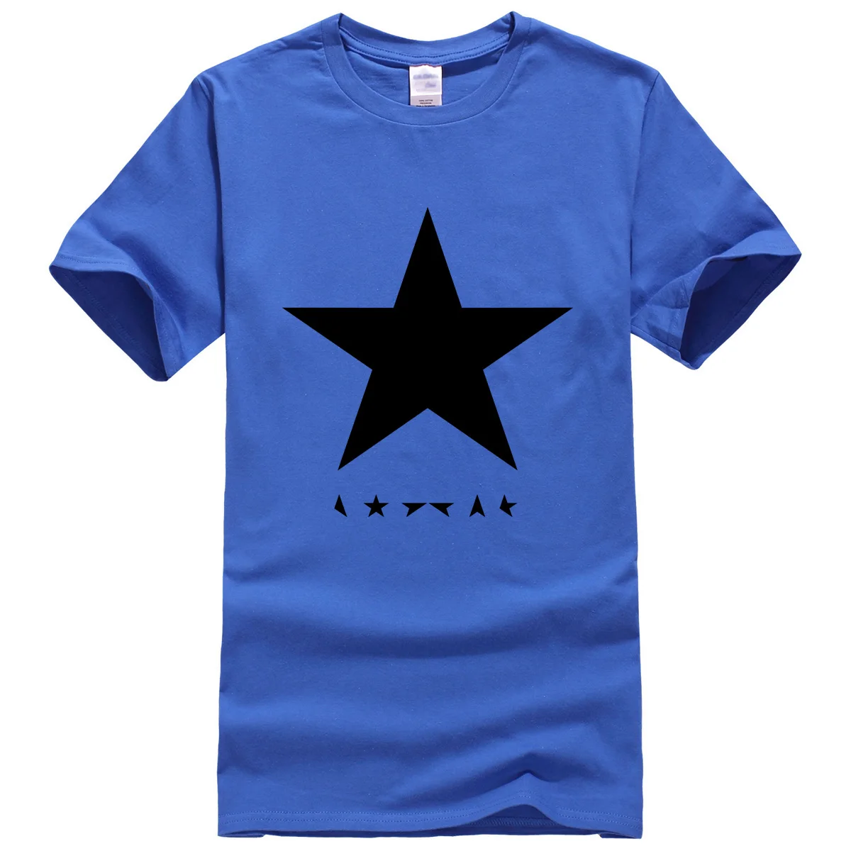 Хит лета 2019 мужские футболки Дэвида Боуи герои черная звезда логотип модная