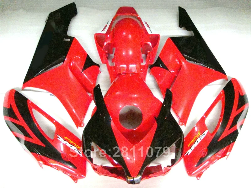 OEM Высокое качество Топ продажа обтекатель комплект для Honda CBR1000RR 04 05 красный