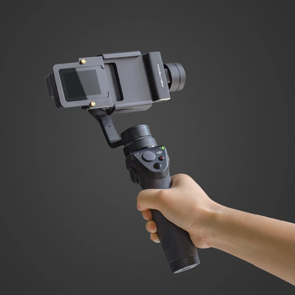 Адаптер крепления PGYTECH Gopro для стабилизатора DJI Osmo Mobile 2 Zhiyun Smooth 4 Gimbal XiaoYi 4K