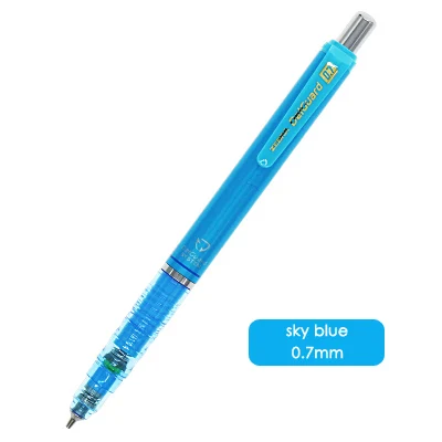 07sky blue 1 шт. MA85 zebra DelGuard анти ломающийся сердечник механический карандаш высокого качества прокладочный карандаш школьные принадлежности - Цвет: 07sky blue