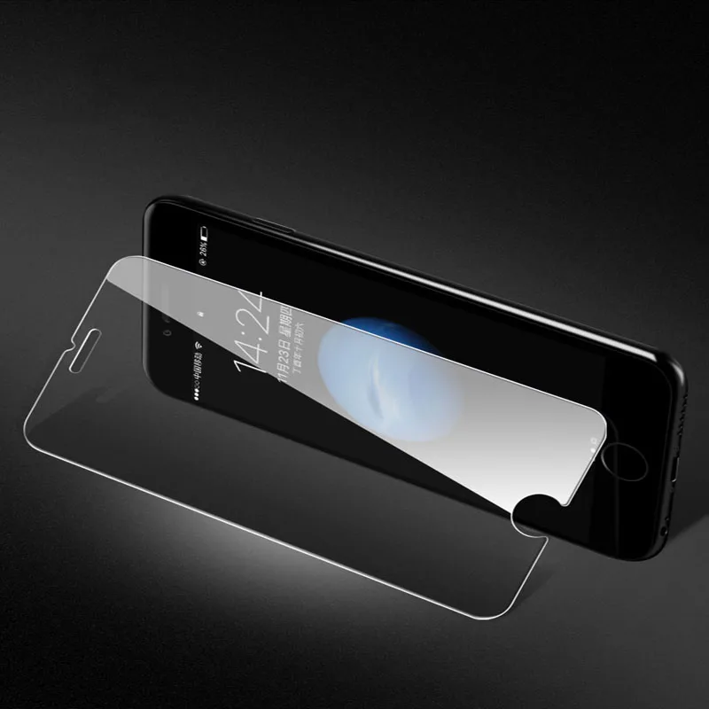 10 шт./лот HD 2.5D Закаленное стекло для iPhone X XS MAX XR защита экрана прозрачное 6 6s 7 8 plus