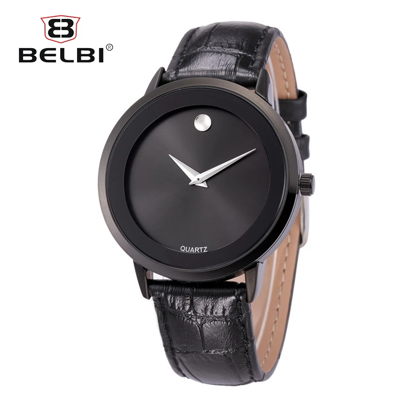 Простой belbi Для мужчин часы Relojes HOMBRE Бизнес Часы uartz Relogio masculino Наручные