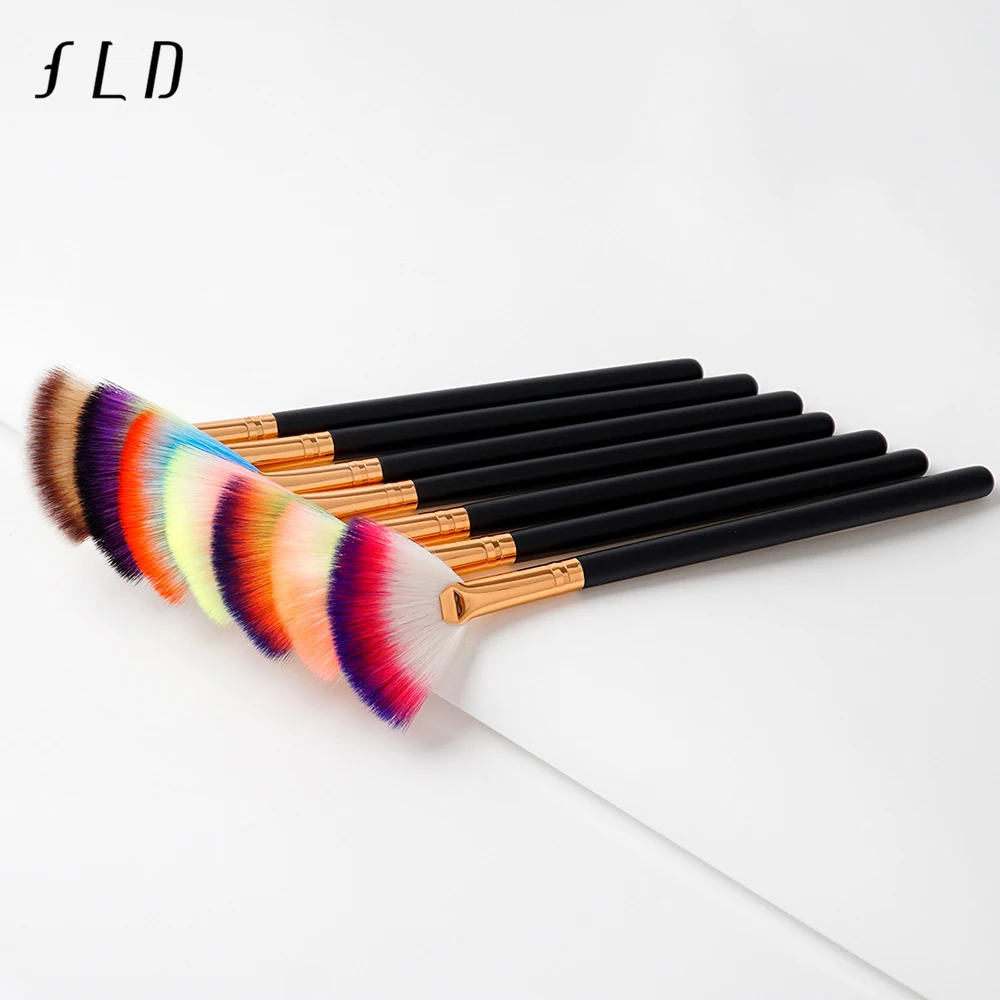 1 шт. Кисть для макияжа 7 цветов | Красота и здоровье