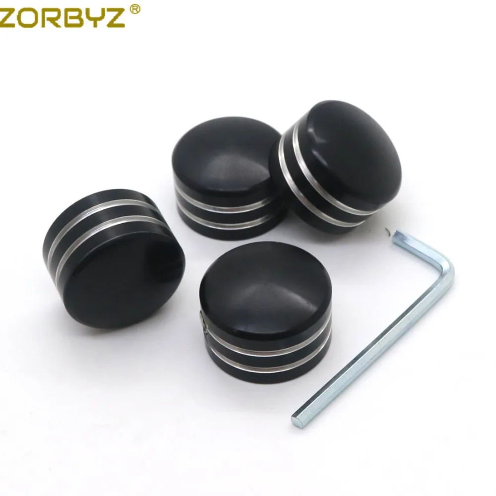 Черная/хромированная Свеча зажигания ZORBYZ крышка болта Крышка для Harley Twin Cam Touring 1999