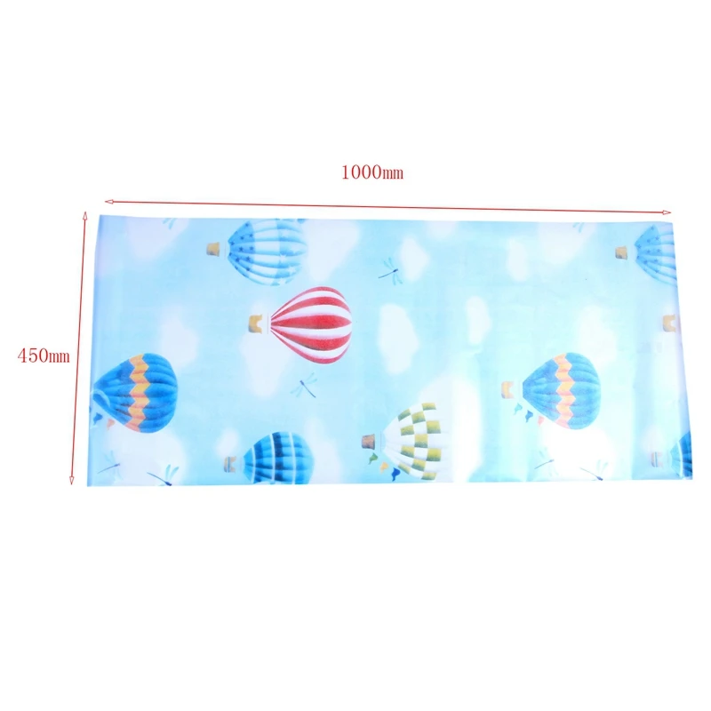Bedroom Bathroom Home Waterproof Glass Window Privacy Film Sticker PVC Frosted hot air balloon | Дом и сад