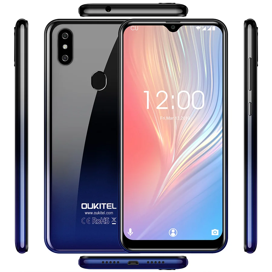 OUKITEL C15 Pro + 6 088 'ཏ:9 Android 9 0 пирог 3 Гб оперативной памяти 32 встроенной MT6761 в виде