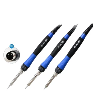 Оригинальная паяльная станция ATTEN, с ручкой для паяльника, с ручкой для паяльной станции, с ручкой, в виде ST-60