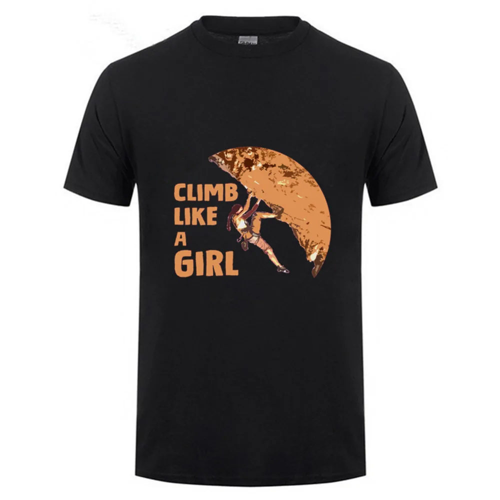Climb Like a Rock Climing дизайн T SHIRT2018 модные подарок на день рождения Детские ползунки