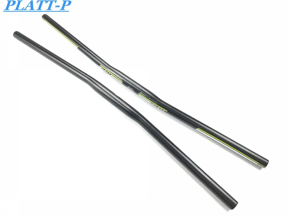 

2016 Full Carbon 3K gloss Bicycle Handlebar MTB Road Bike Swallow-shaped/Horizontal Handlebar 25.4*580/600/620/640/660/680/700MM