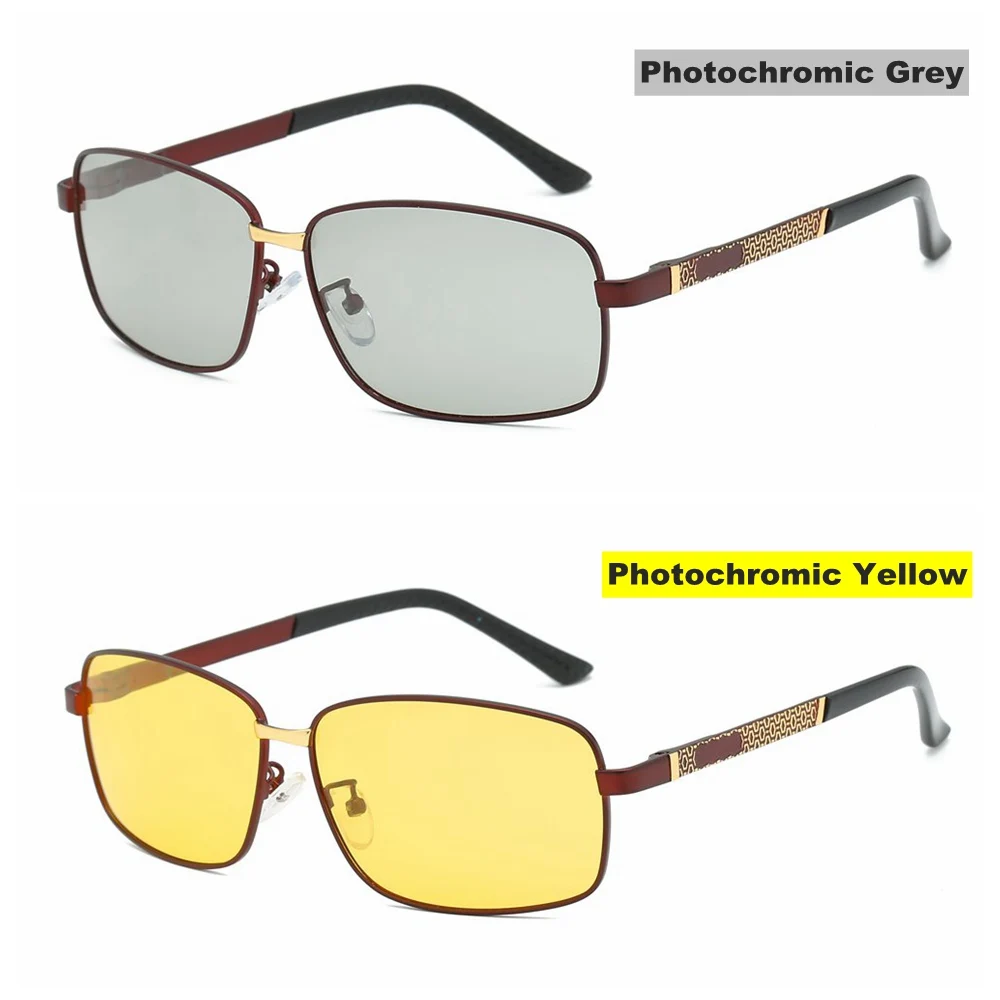 

2019 Men Sunglases Polarized Photochromic Sun Glasses Men Pilot Driver Rectangle Sunglasses for Men Women Goggle Glasses