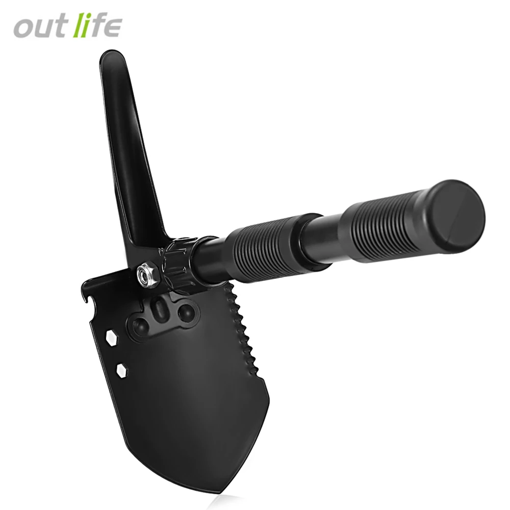 Outlife Открытый 5 в одном многофункциональный лопата мини портативный кемпинг