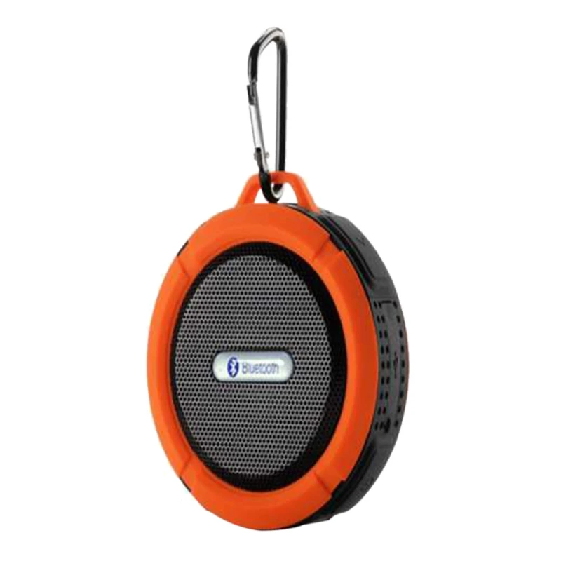 orange IPX6 Водонепроницаемый Открытый беспроводной Bluetooth 4,0 стерео портативный динамик Встроенный микрофон ударопрочный динамик s с басами - Цвет: orange