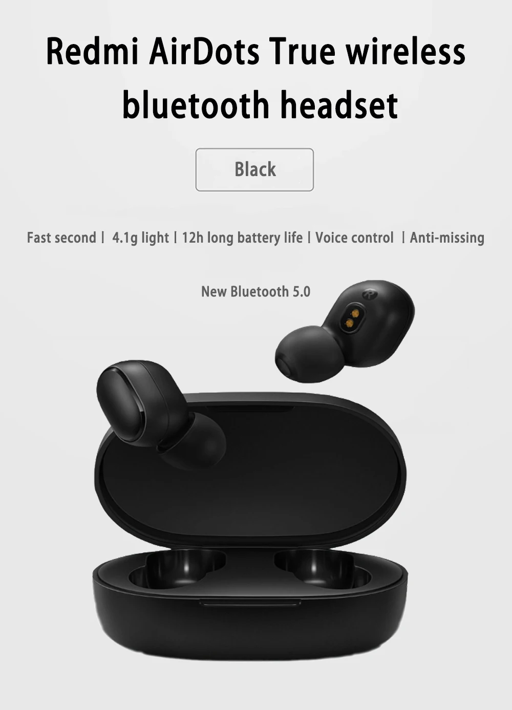 Xiaomi беспроводные наушники Air/AirDots Молодежная версия/Redmi AirDots Bluetooth 5,0 гарнитура микрофон сенсорное управление стерео