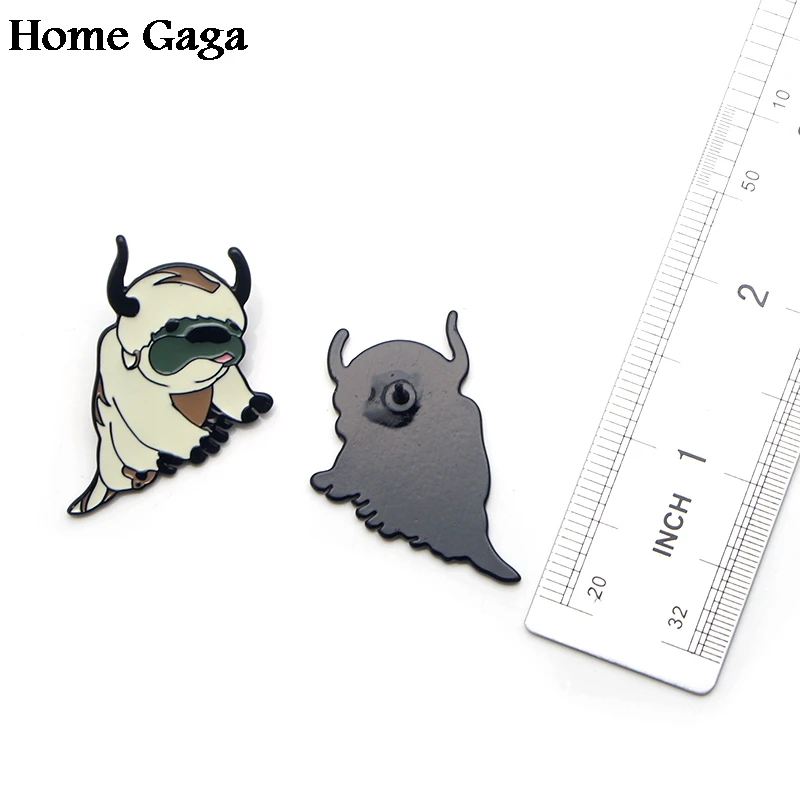 Homegaga Волшебная история Цинковый галстук мультяшный Забавный штырь рюкзак одежда