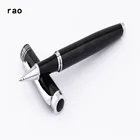 Ручка-роллер Baoer 300, черная, со средним наконечником