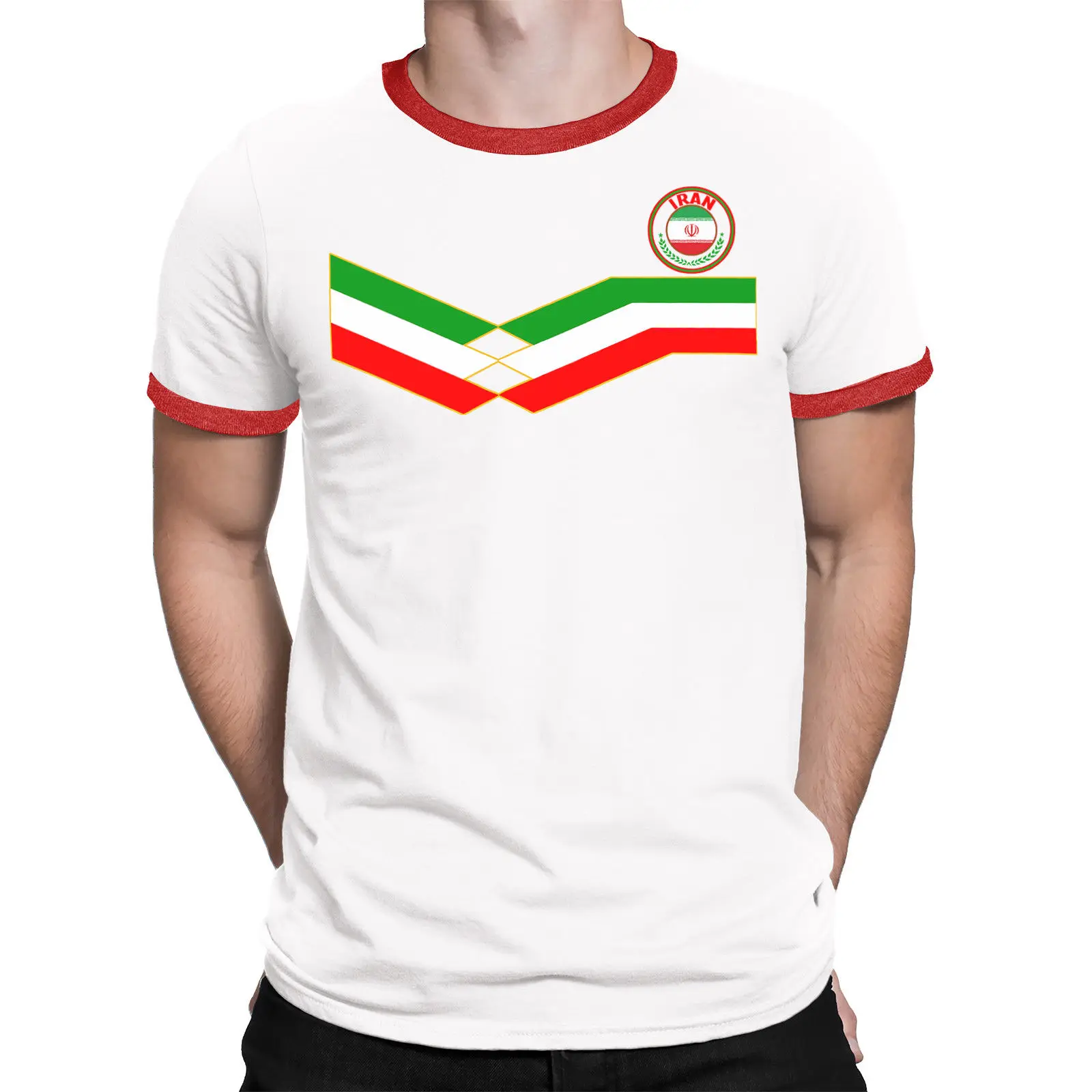 

Summer Style Fashion Men T Shirts Iran 2019 Mens T-Shirt Footballer New Style Retro Men Cool Tee Shirtmake T Shirts