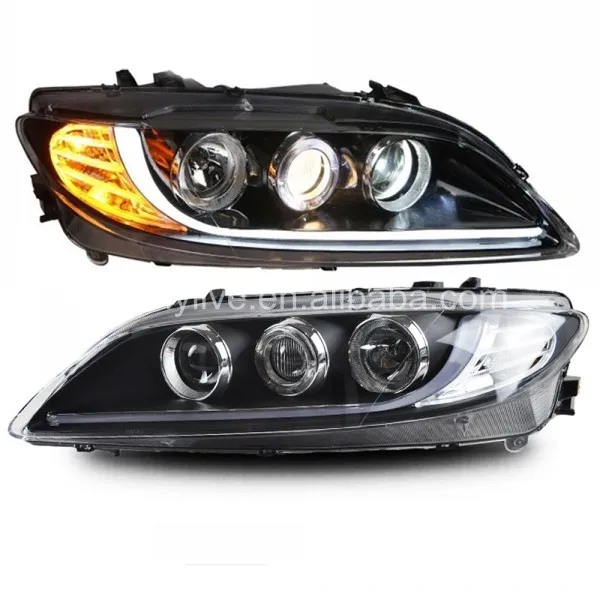 Для MAZDA 6 светодиодный фар Ангельские глазки 2003 до 2013 года LF|for mazda 6|headlight angel eyesangel