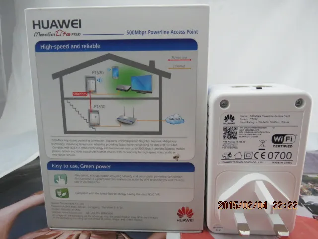 HUAWEI PT530 500 м Питание модема+ 300 м сетевой адаптер линии питания