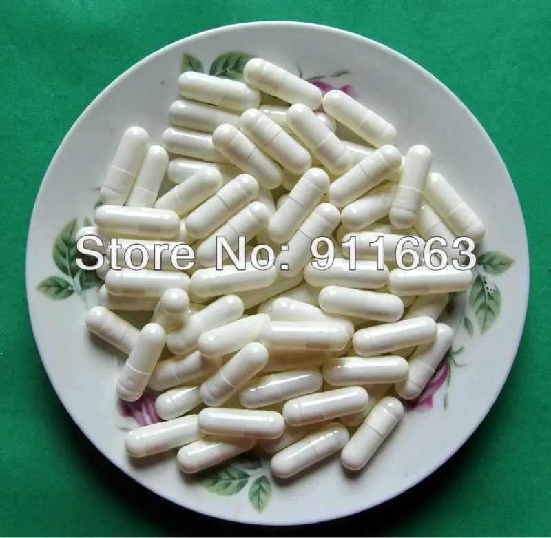 

500pcs 0# white-white colored capsules,gelatin empty capsules size 0(joined or seperated capsule available!)