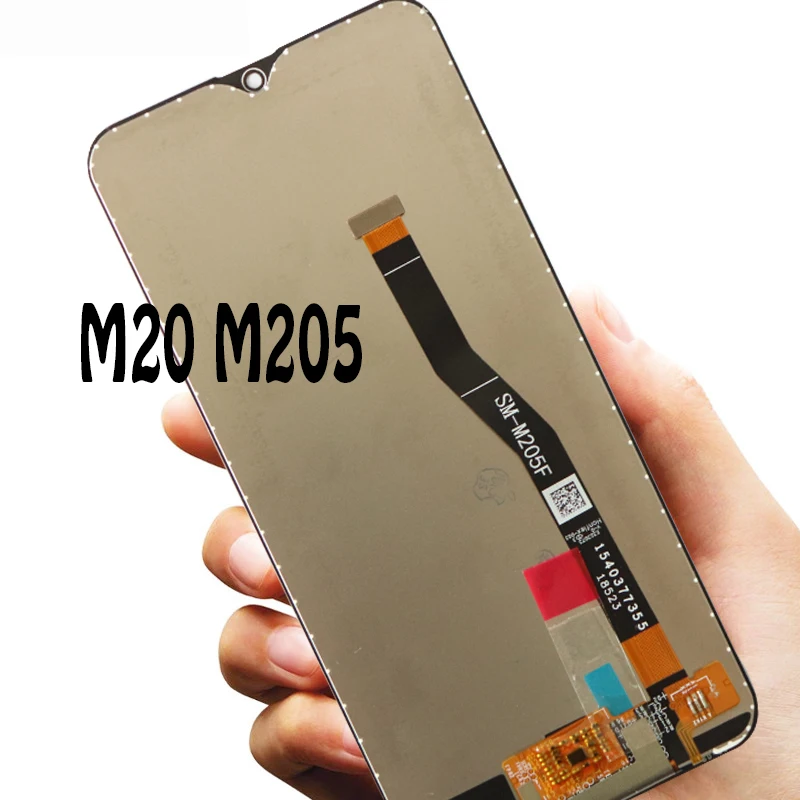 Оригинальный дисплей для Samsung Galaxy M20 2019 SM-M205 M205F M205G/DS LCD сенсорный экран дигитайзер
