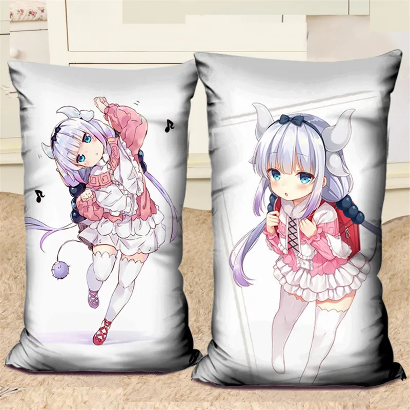 Amellor 40x60 см Декоративные подушки Kobayashi san Chi no Maid Dragon мультяшная Подушка Мягкая