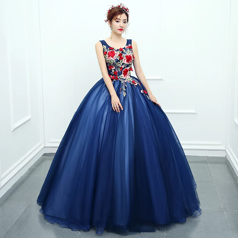 Ruthshen Vestido De Festa Sweet 16, платья для выпускного вечера, дешевые платья с цветочной аппликацией и вышивкой, вечерние платья 2020, длинное вечернее платье (art.: 7a534eb0b) - 7a534eb0b