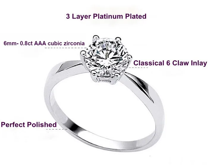 Женское кольцо с австрийским кристаллом свадебное украшение короной и сердцем |