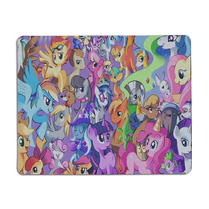 

MaiYaCa Non Slip PC Cartoon My Little Pony Comfort small Mouse Mat Gaming Mouse pad Size for 18x22cm 25x29cm Gaming Mousemats