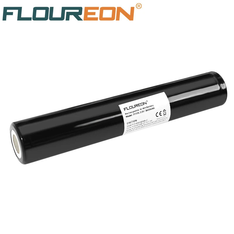 Floureon 3,6 v 3000 mah аккумуляторная батарея для Streamlight 75175 75375 Maglight ST75175 ST25170 gings FL126 Heiman Ni-MH