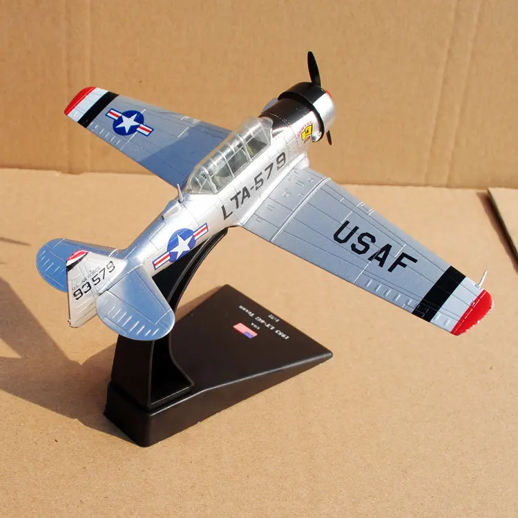 AMER 1/72 Scale игрушечные модели самолетов USA 1953 LT 6G Texan Fighter модель игрушки для