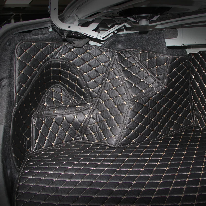 Коврик для багажника автомобиля из волокнистой кожи для toyota camry XV50 2012 2013 Daihatsu Altis автомобильные аксессуары