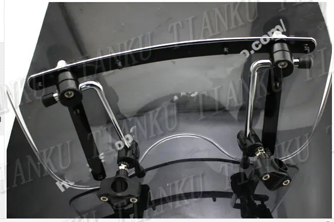 Универсальное прозрачное ветровое стекло для Fit Sportster XL883 1200 48 72 Dyna широкое