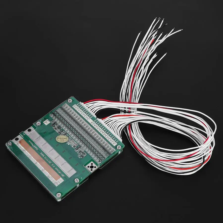 Тестер емкости аккумулятора 24S 3 2 V 30A Защитная плата литий ионной батареи с одним