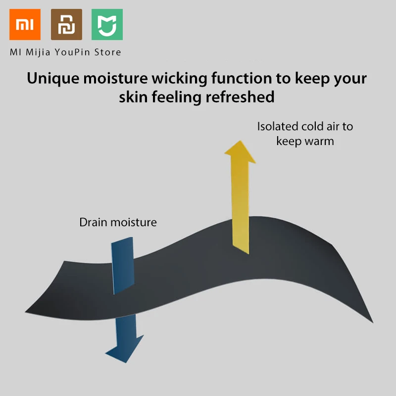 Xiaomi Mijia COTTONSMITH velvet seamless warm suit winter base thermal underwear bodycon autumn clothes sleepwear | Электроника